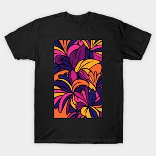 Flower Petals Inspired Art T-Shirt